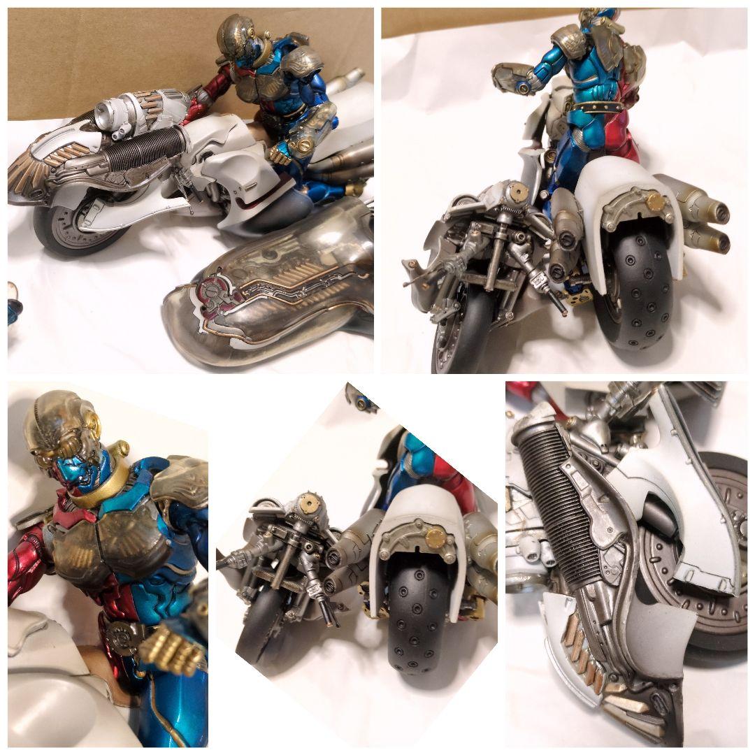 S.I.C. キカイダー＆ダブルマシーン サイドマシン ハカイダー四人衆 バイク