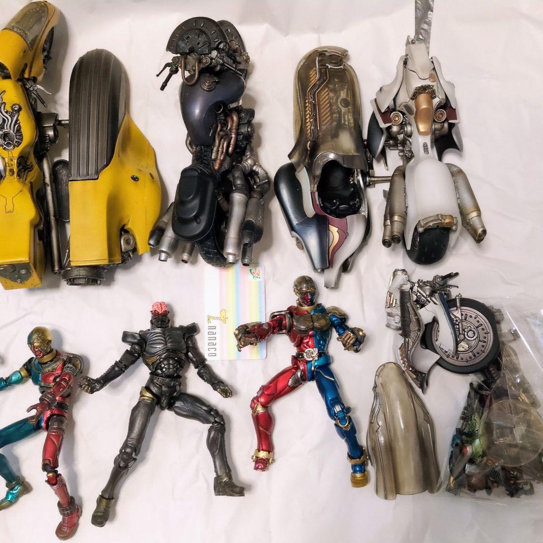 S.I.C. キカイダー＆ダブルマシーン サイドマシン ハカイダー四人衆 バイク