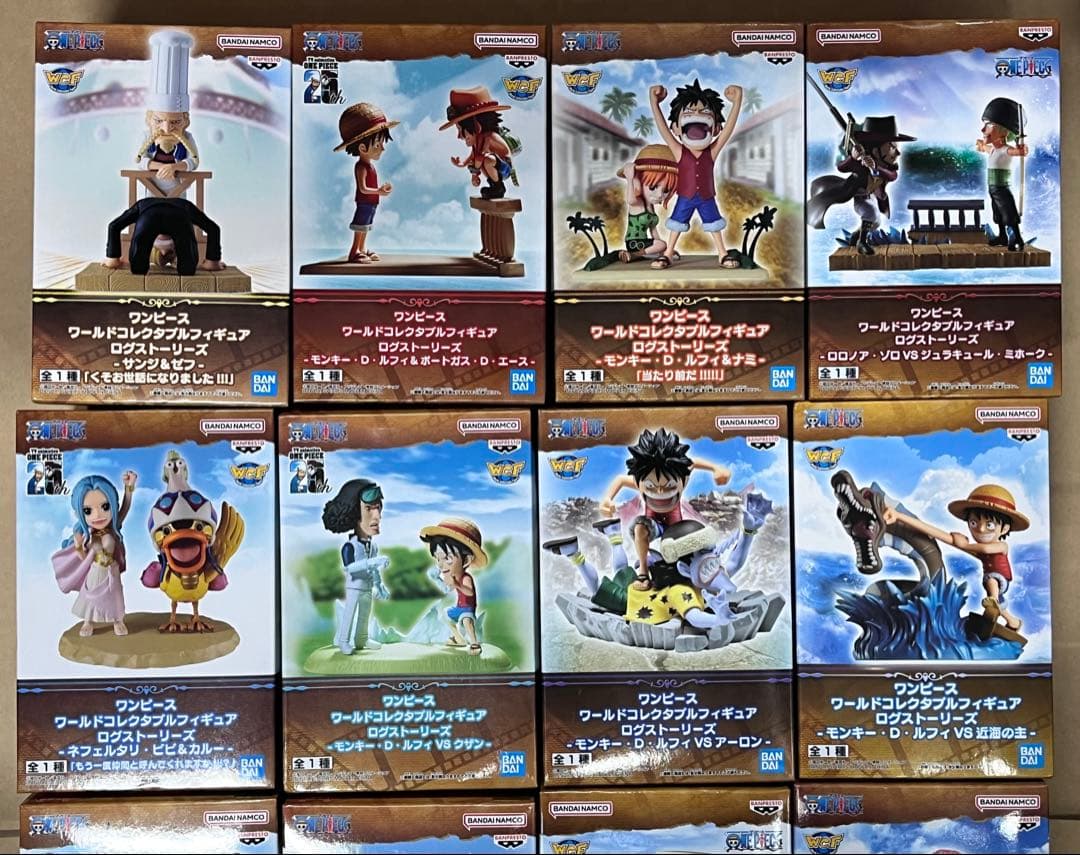 ワンピース ログストーリーズ ワールドコレクタブルフィギュア 15点セット