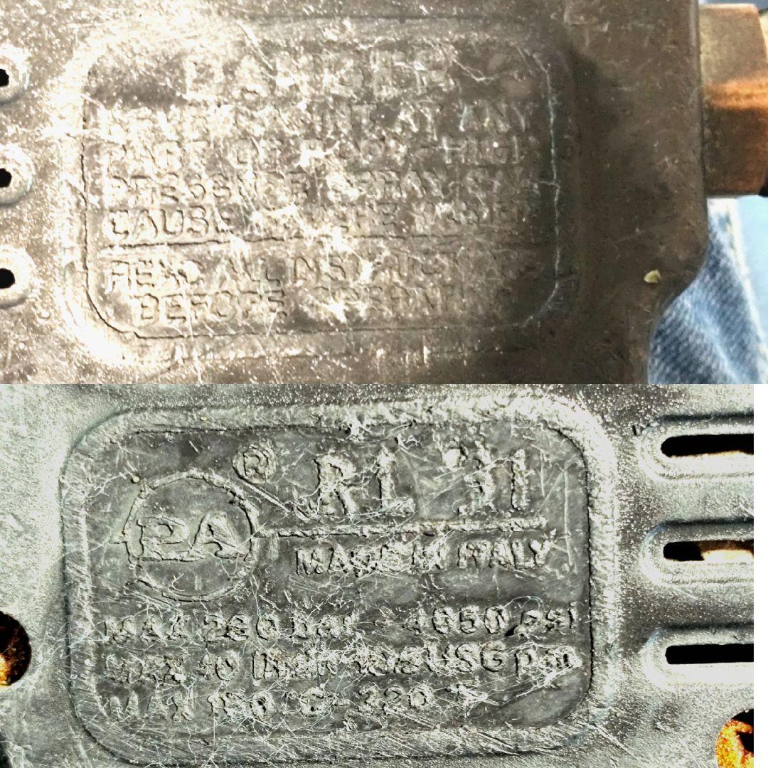 イタリアPA社製 高圧洗浄機用洗浄ガンRL-31現状にて！中古品