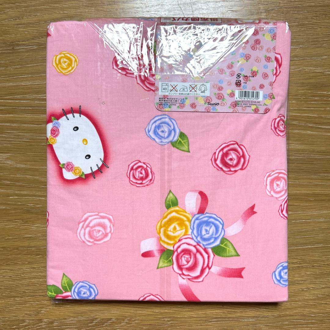 【新品未使用】ローズキティ　掛け布団カバー　シングルサイズ　キティちゃん