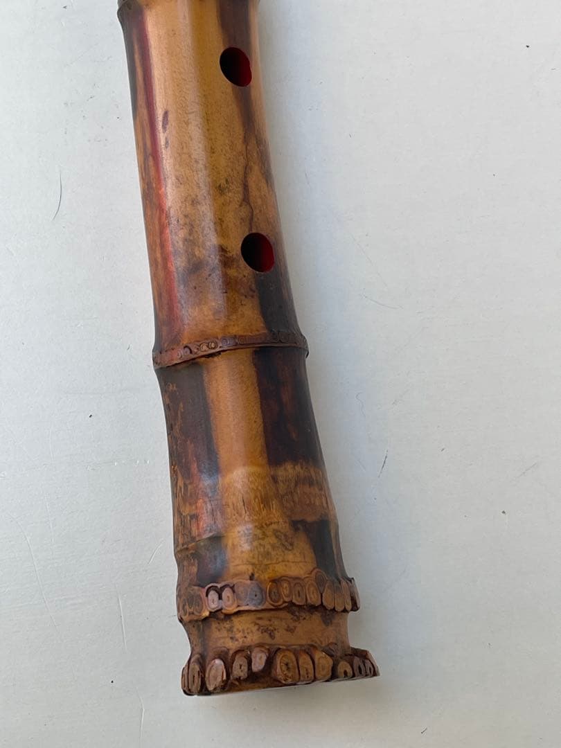 尺八 本体 竹製 松下深水