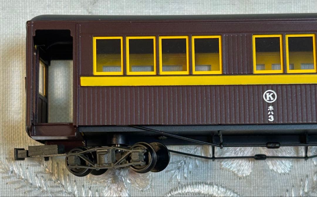 激レア　乗工社　JOE WORKS くびき客車セット　ニフ1＋ホハ2＋ホハ3