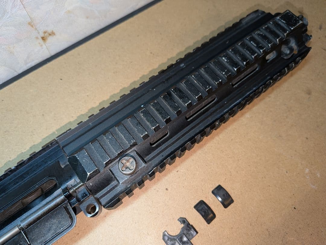 マルイ次世代HK416D純正RASハンドガード アッパーレシーバー セット中古品