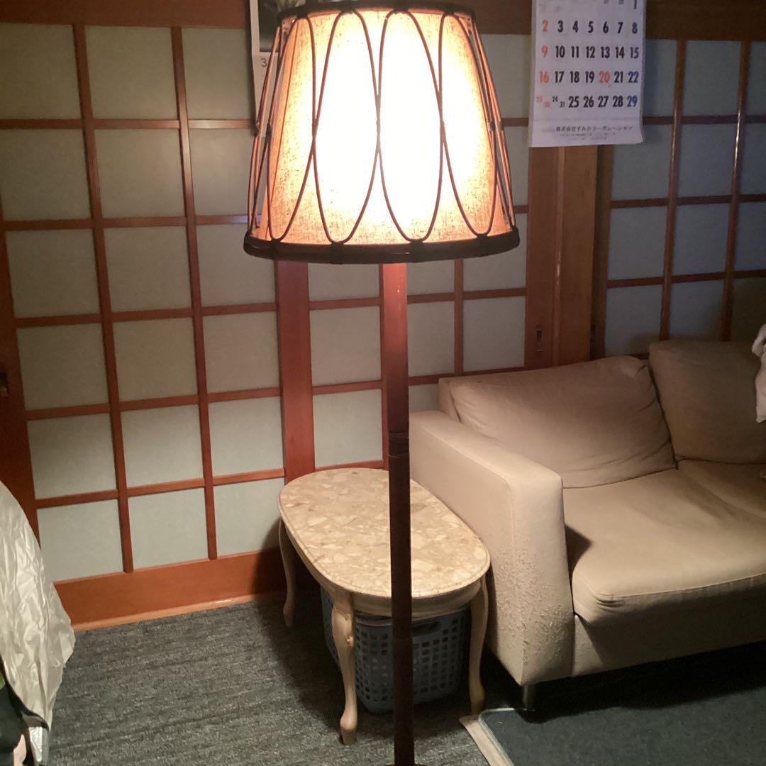 アンティーク　フロアスタンドランプ　松下電工
