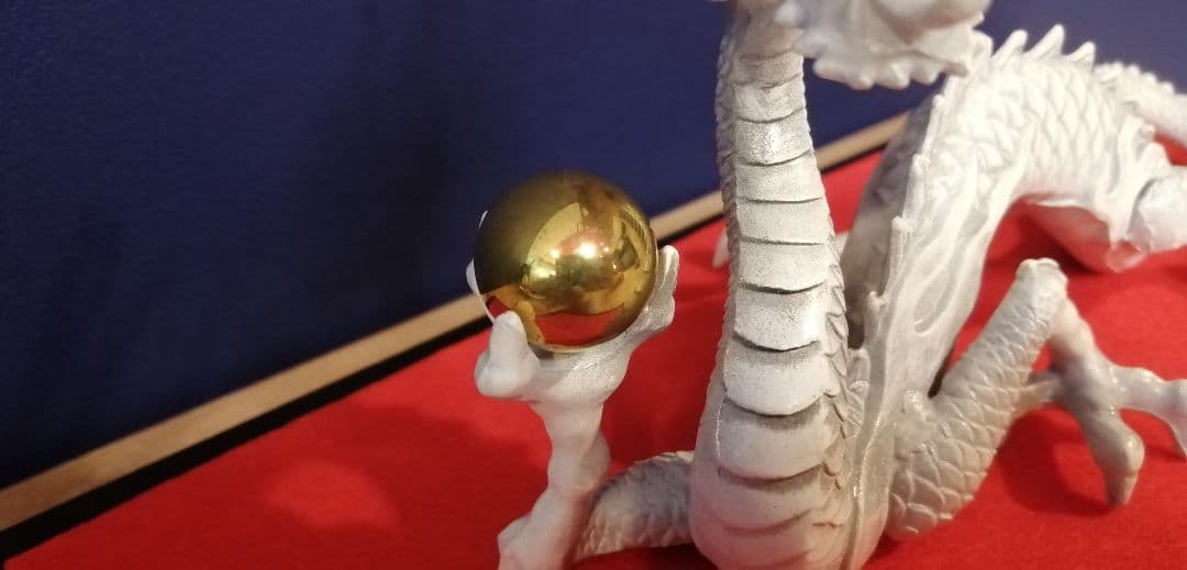 セール！白の龍　開運龍　置物　白の開運龍