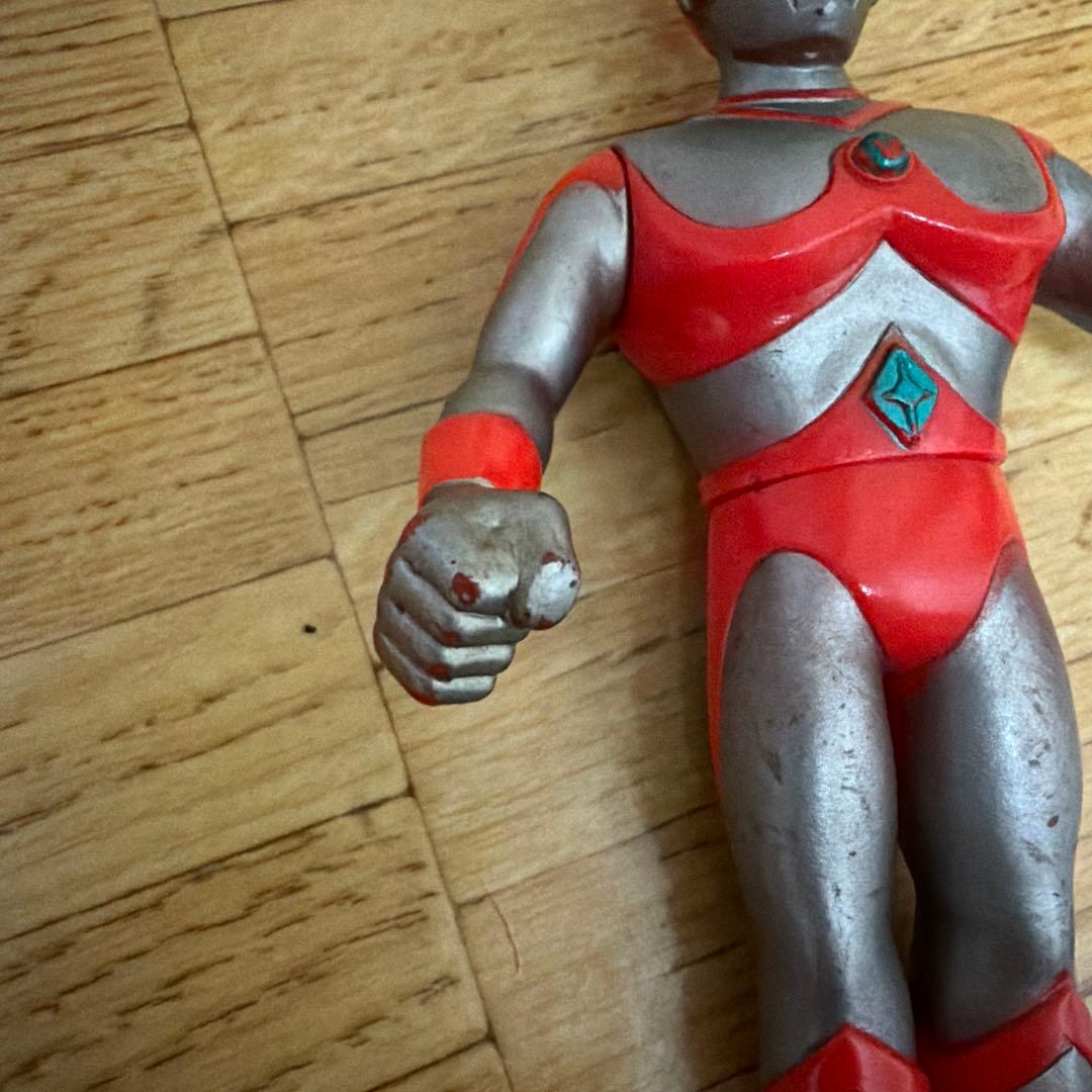 当時物　ウルトラマン80 17センチ　ウルトラマンシリーズ　特撮　ソフビ　ポピー