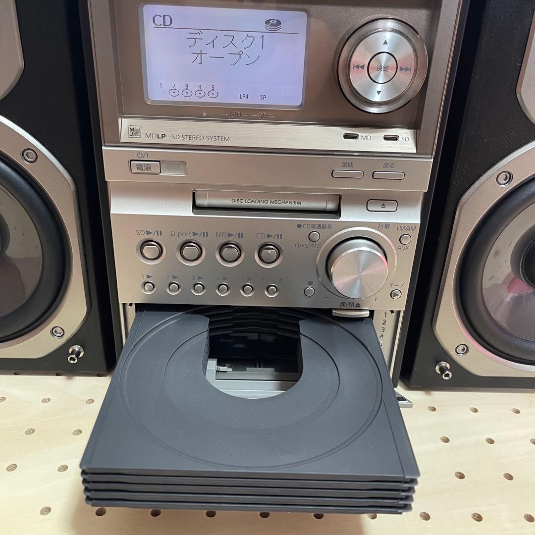 Panasonic SA-PM870SD CD MDカセットデッキ
