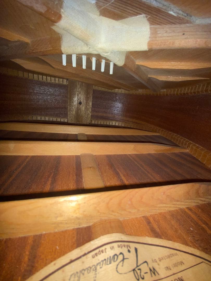 値下‼️モーリスW-20 70年代ビンテージ　調整クリーニング済新品弦