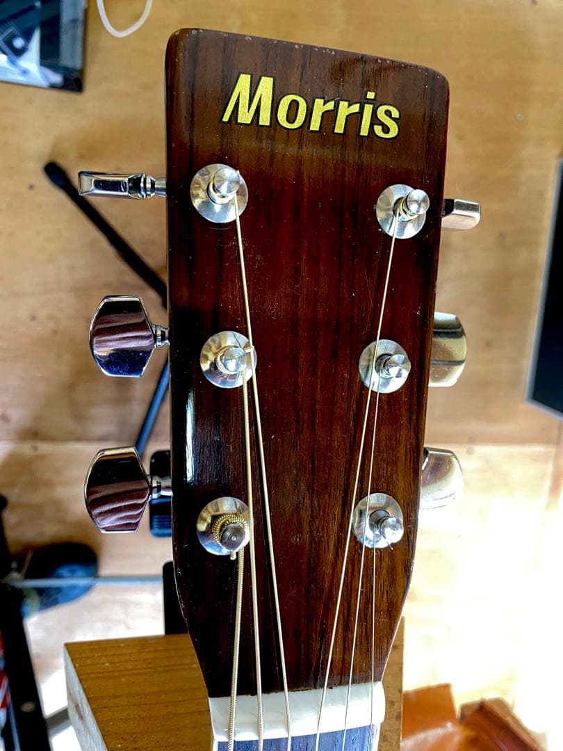値下‼️モーリスW-20 70年代ビンテージ　調整クリーニング済新品弦