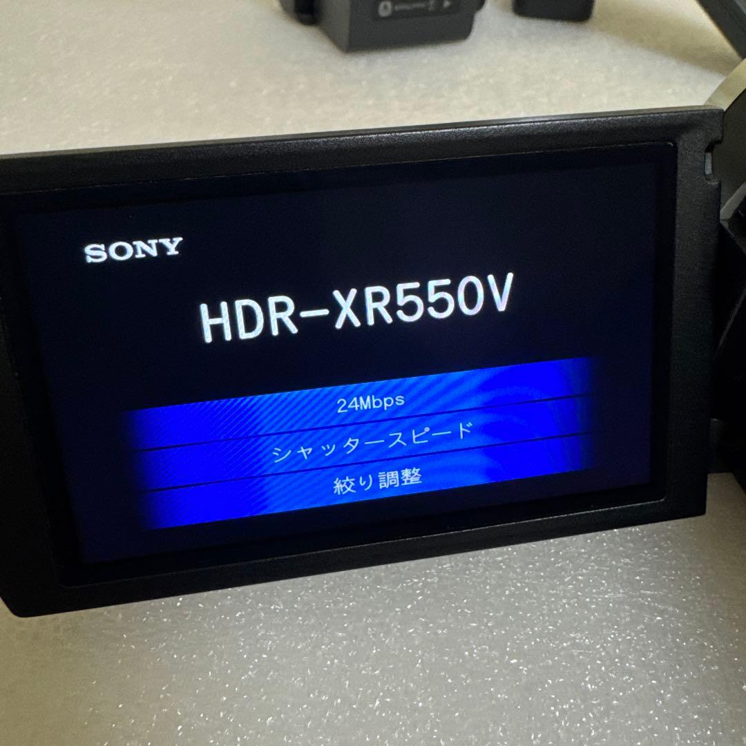 ビデオカメラ Handycam HDR-XR550V