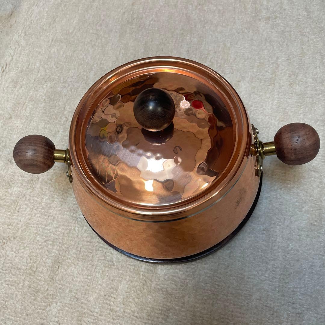 COPPER 100  WARE チーズフォンデュ鍋セット