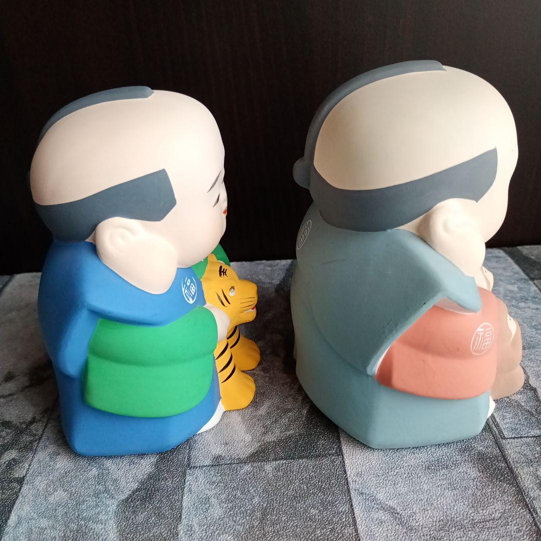 #71 福助人形 まとめ売り ／牛・うさぎ ・猿 ・虎