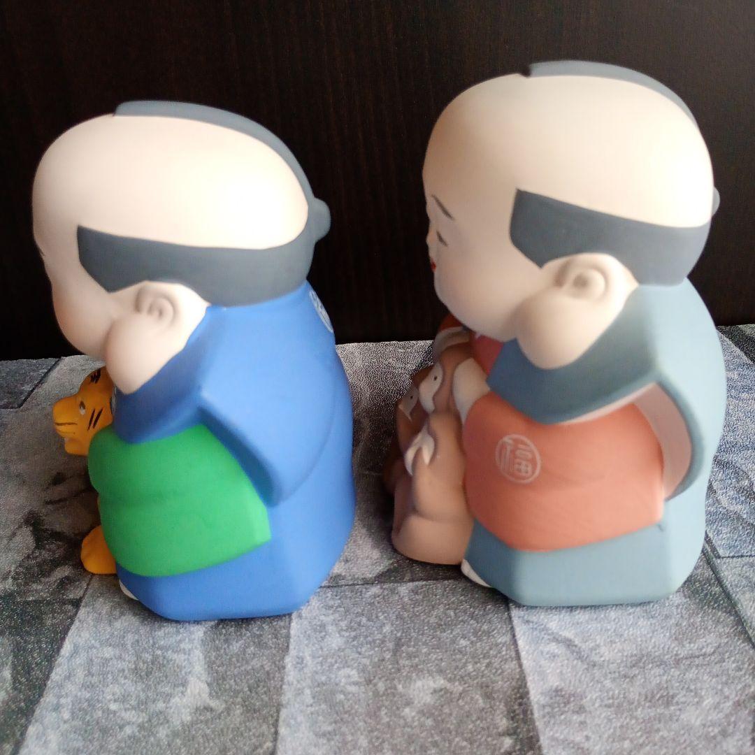 #71 福助人形 まとめ売り ／牛・うさぎ ・猿 ・虎