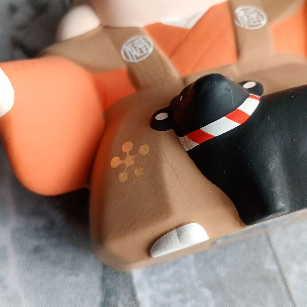 #71 福助人形 まとめ売り ／牛・うさぎ ・猿 ・虎