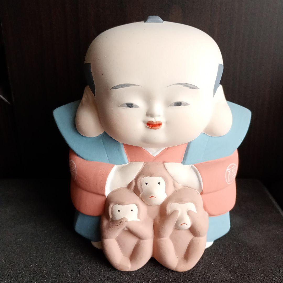 #71 福助人形 まとめ売り ／牛・うさぎ ・猿 ・虎