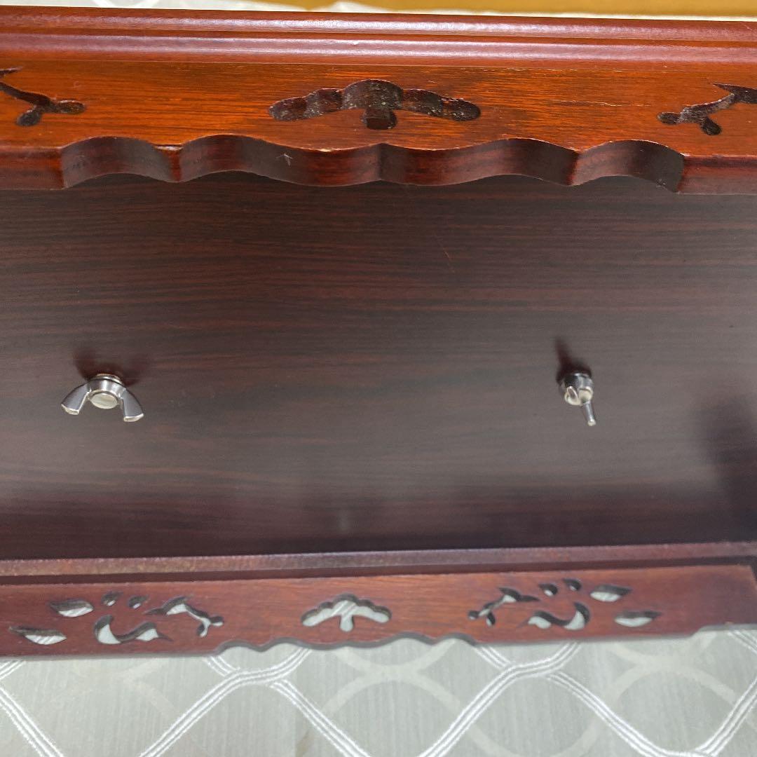 鹿の角　けやき台付き