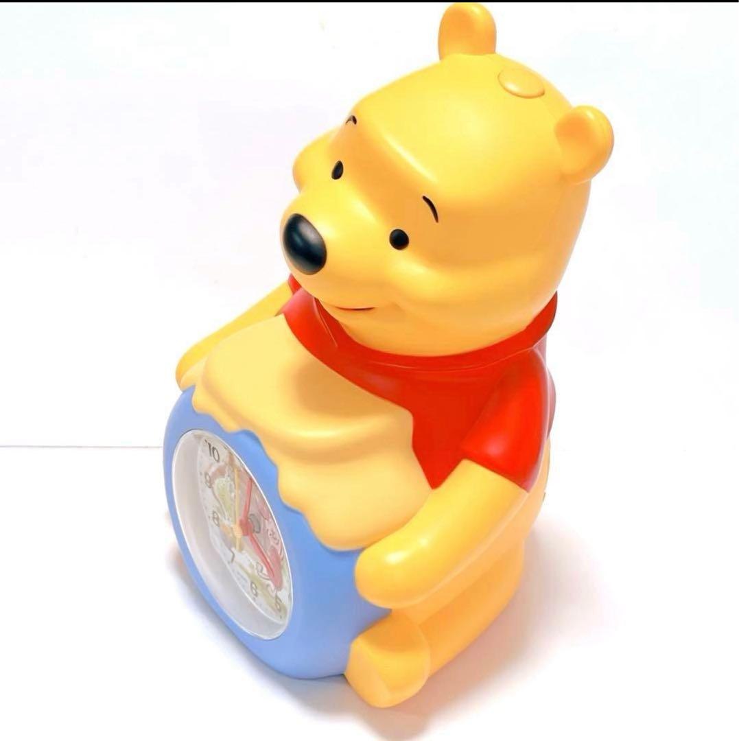 希少品 新品未使用 くまのプーさん　おしゃべり目覚まし時計