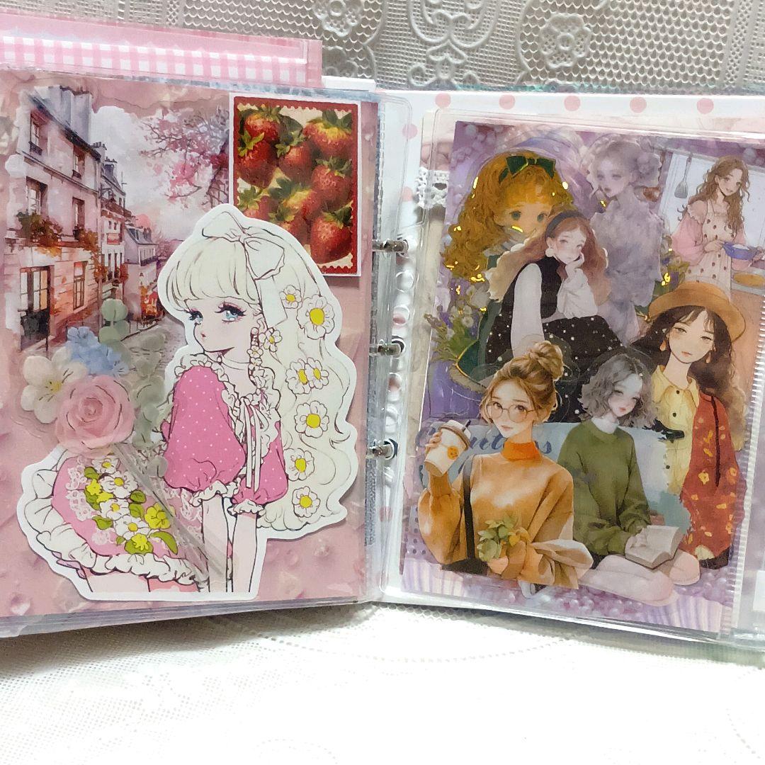 おすそ分けファイル♡ガール 紙もの ゆめかわ コラージュ