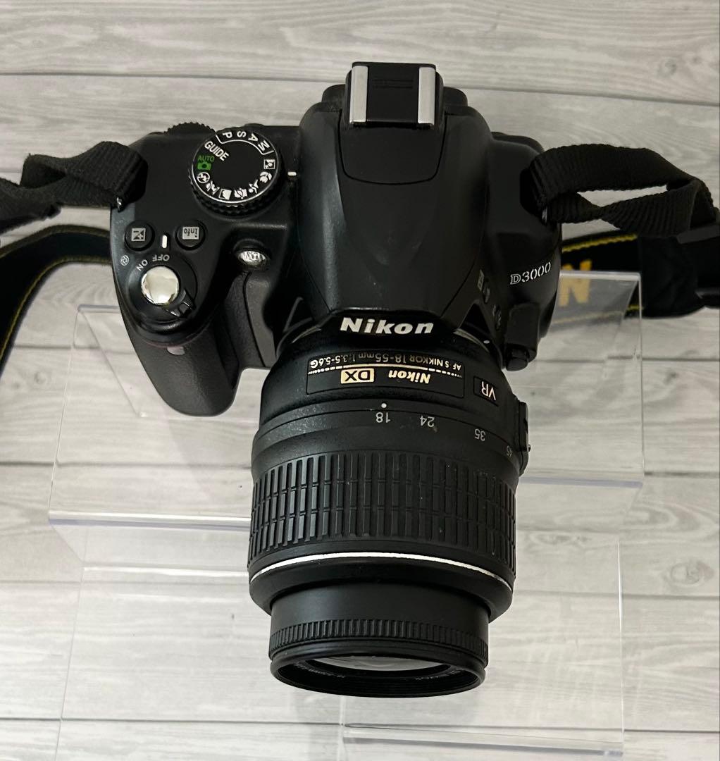 Nikon D3000 レンズセット 簡易動作確認済み