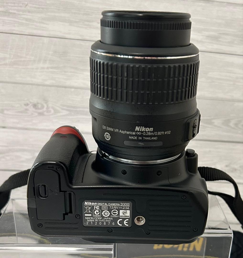 Nikon D3000 レンズセット 簡易動作確認済み