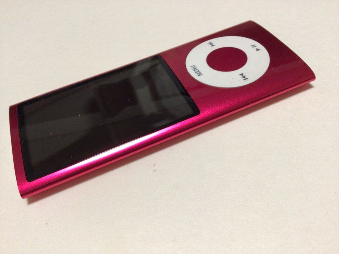 iPod nano 5世代8GBピンクno.196バッテリー交換済、箱付き