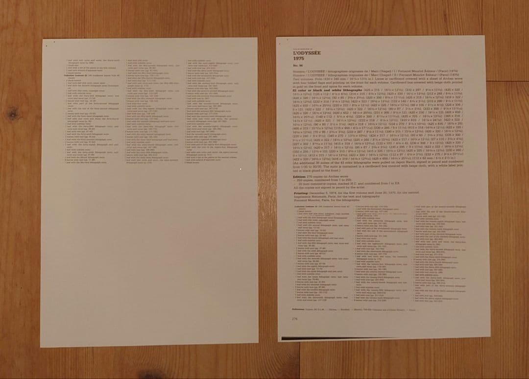 ◆マルク シャガール◆ヴィンテージ オデッセイア リトグラフ