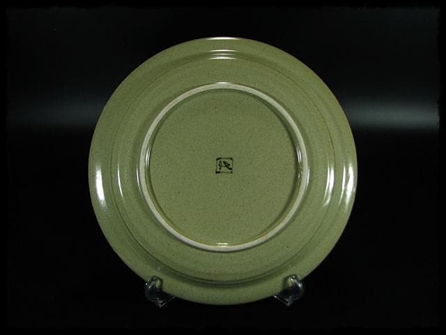 人間国宝 加藤 卓男 ペルシャ 鉄絵金彩 大皿 加藤幸兵衛 飾皿 c653