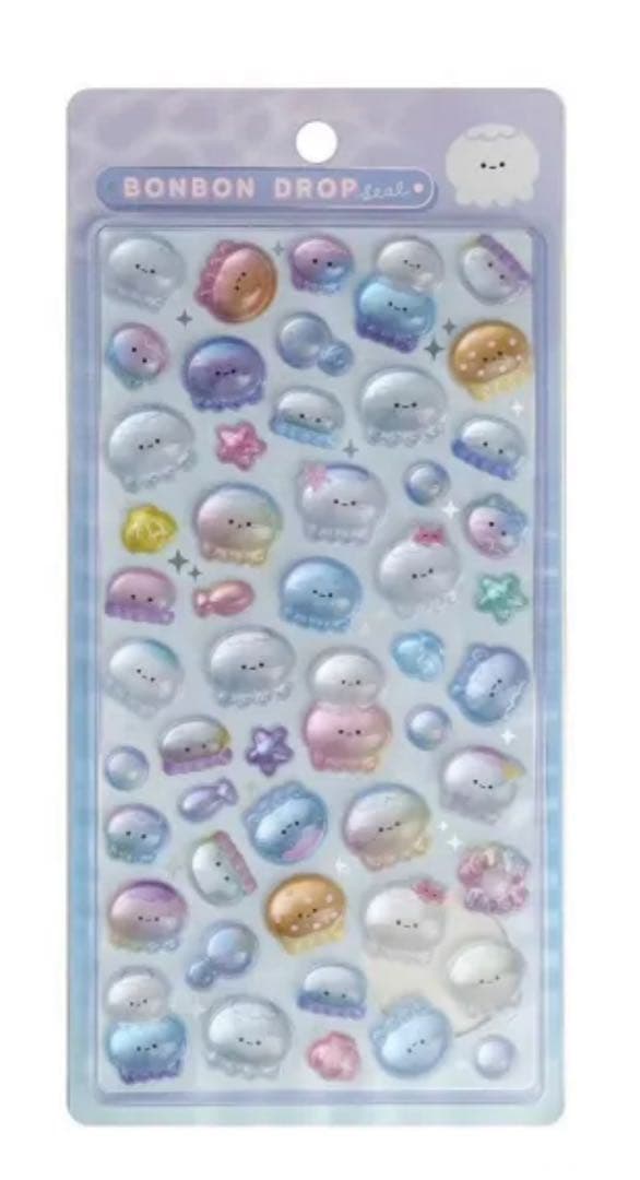 ボンボンドロップシール　ボンドロ　クーリア　水族館限定　6枚セット　【正規品】