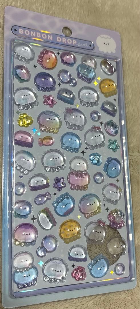 ボンボンドロップシール　ボンドロ　クーリア　水族館限定　6枚セット　【正規品】