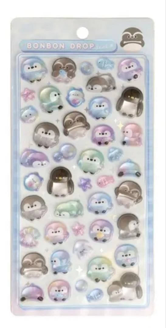 ボンボンドロップシール　ボンドロ　クーリア　水族館限定　6枚セット　【正規品】