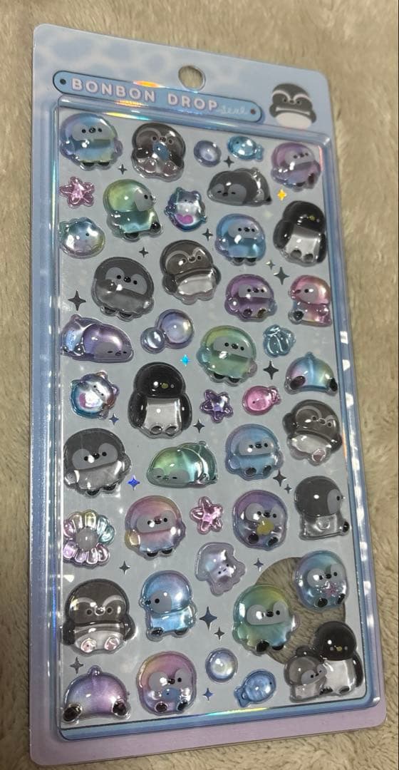 ボンボンドロップシール　ボンドロ　クーリア　水族館限定　6枚セット　【正規品】