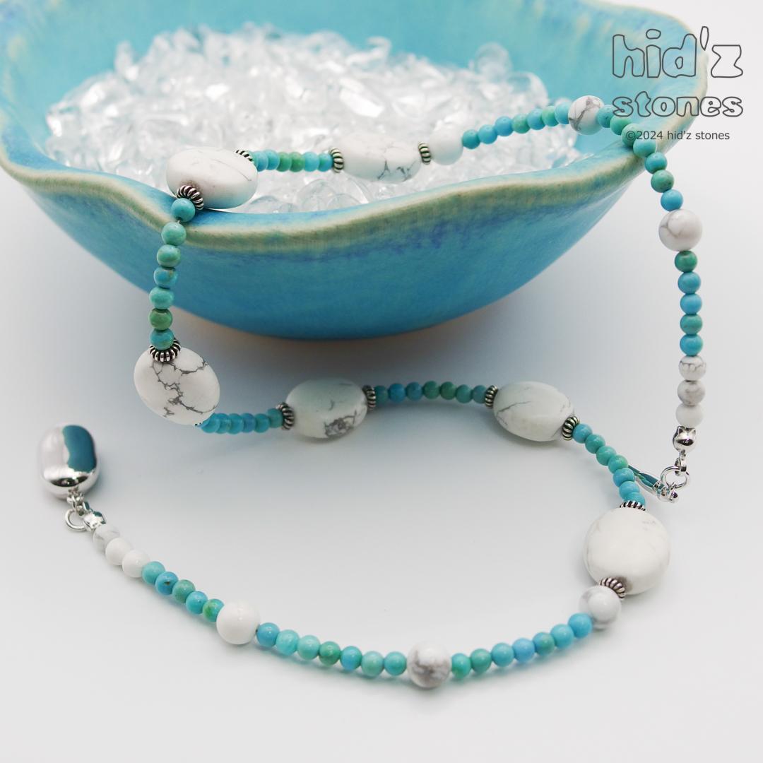 ◆一点もの天然石ネックレス:BeSC-007