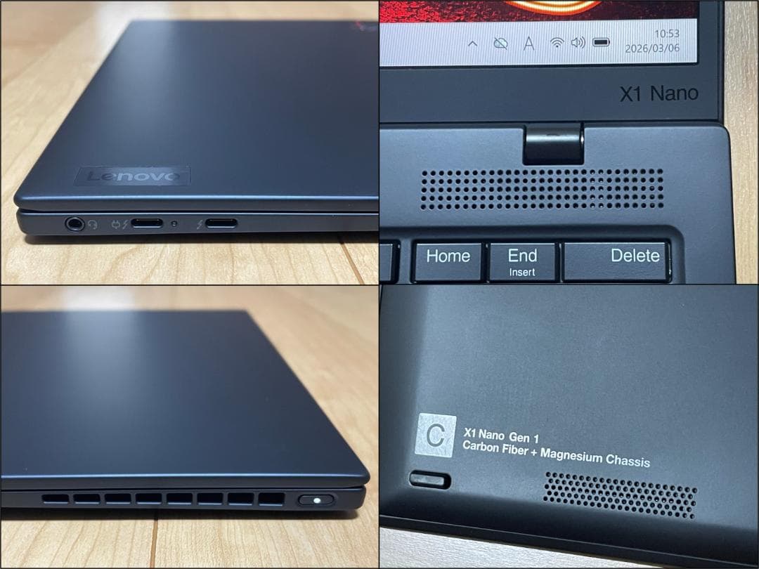 Windowsノート本体 ThinkPad X1 Nano Gen1