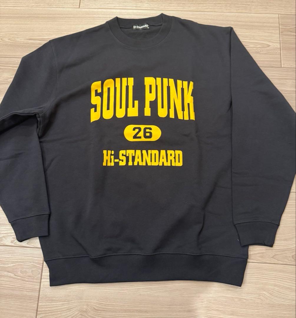 XL Hi-STANDARD SOUL PUNK スウェット ネイビー