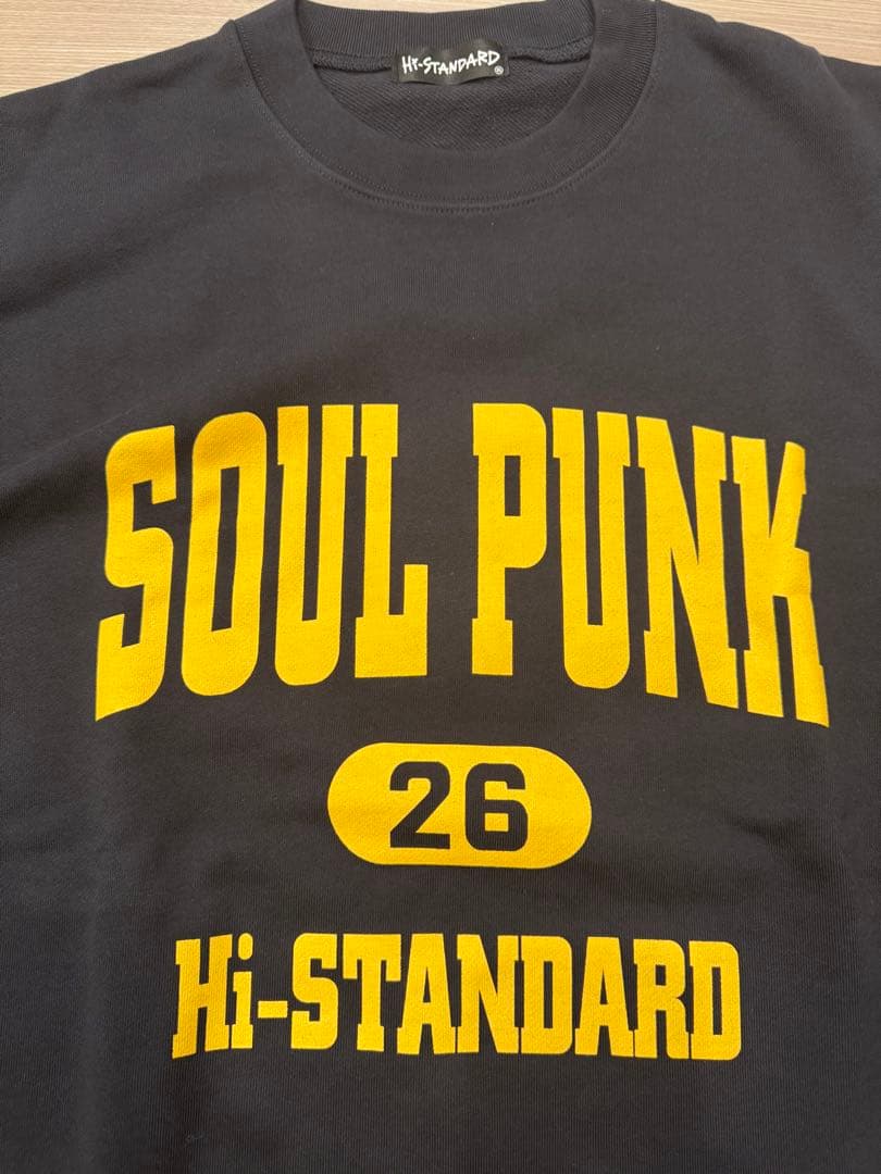 XL Hi-STANDARD SOUL PUNK スウェット ネイビー