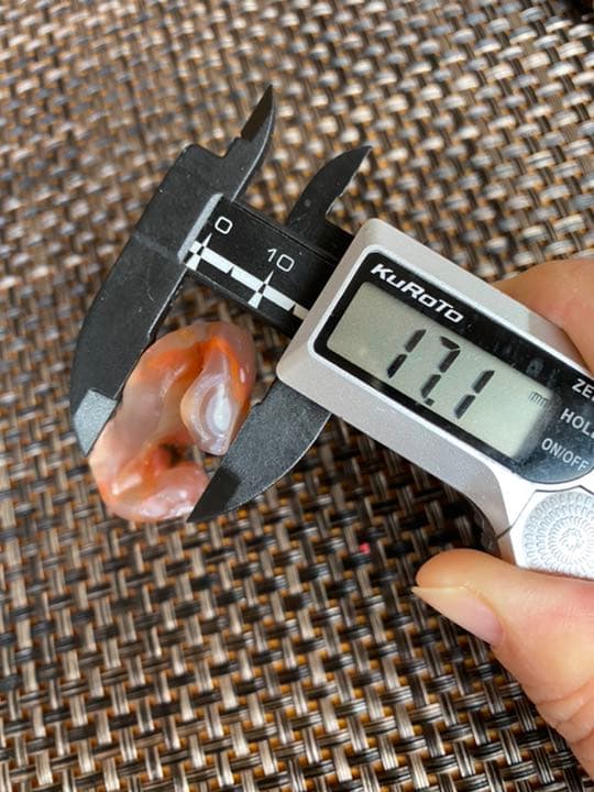 ゴビ石−248 ゴビ瑪瑙　原石　花眼