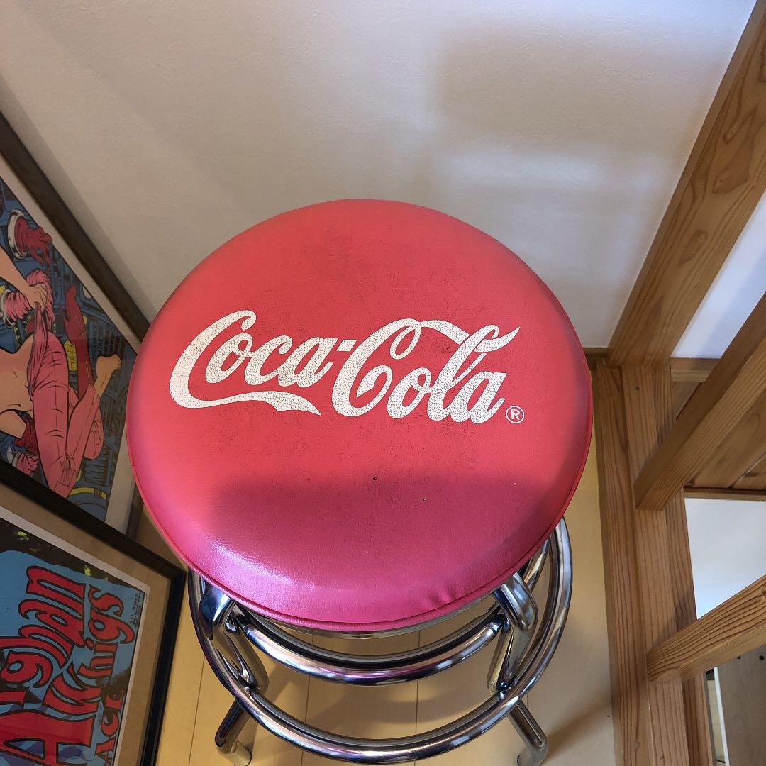 50'sビンテージ復刻レプリカ コカコーラ カウンターチェアー アール・デコ