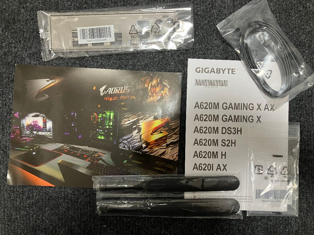 【交渉OK・美品】GIGABYTE A620I AX Mini-ITX/AM5