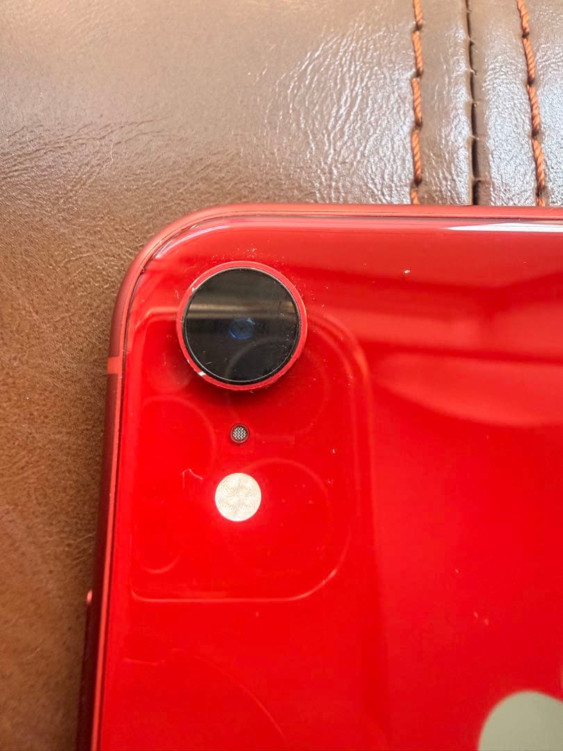 【美品】Apple iPhone XR レッド 64GB SIMフリー