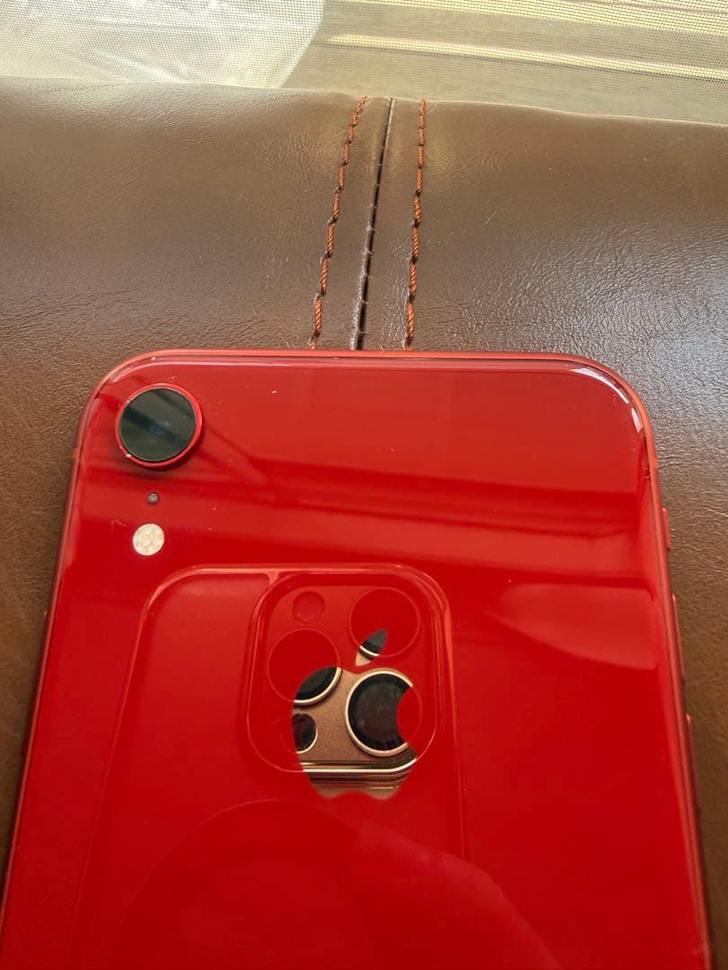 【美品】Apple iPhone XR レッド 64GB SIMフリー