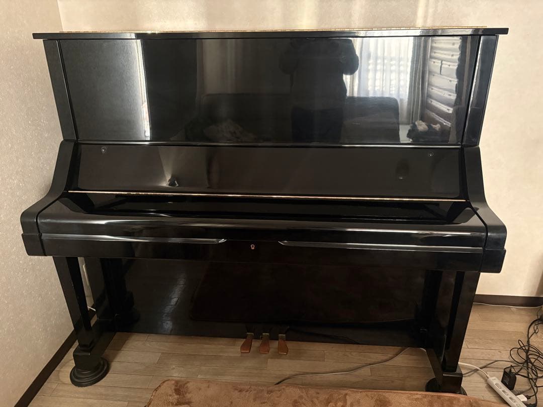 再々値下げヤマハ アップライト ピアノ UX X支柱 消音ペダル付き