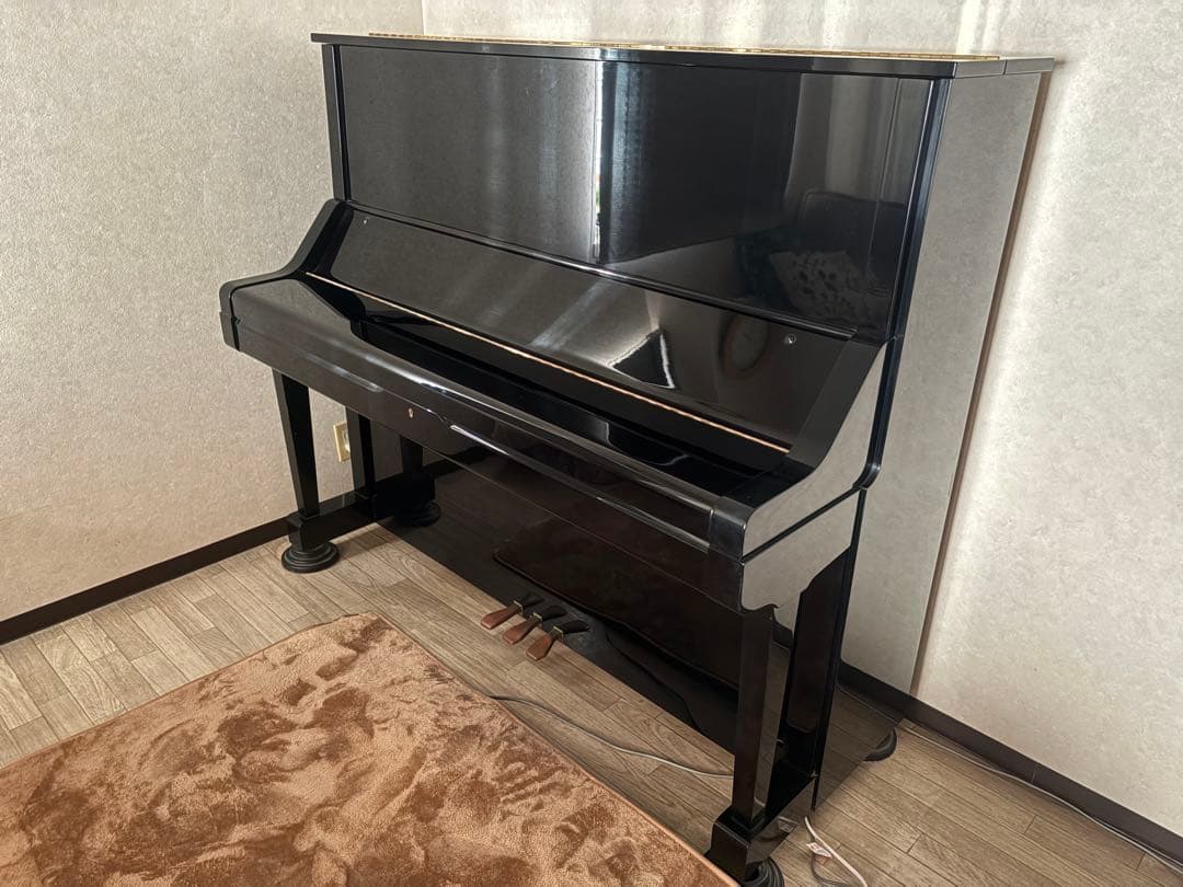 再々値下げヤマハ アップライト ピアノ UX X支柱 消音ペダル付き