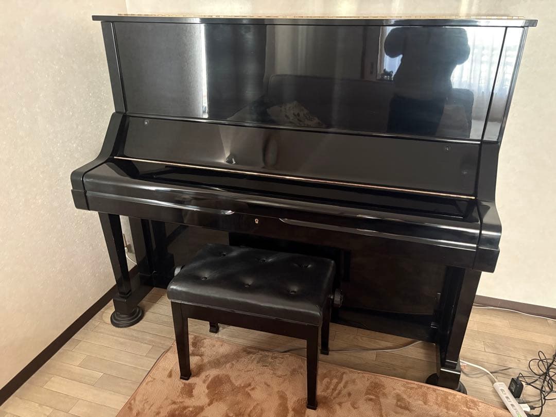 再々値下げヤマハ アップライト ピアノ UX X支柱 消音ペダル付き