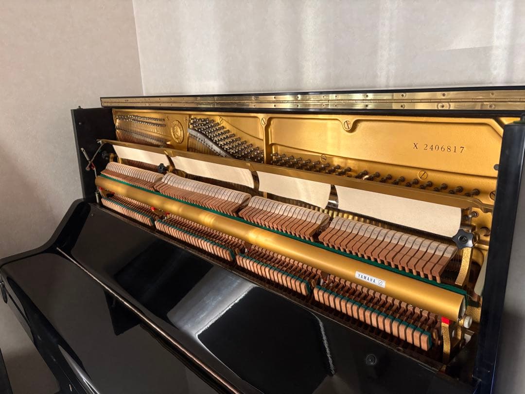 再々値下げヤマハ アップライト ピアノ UX X支柱 消音ペダル付き