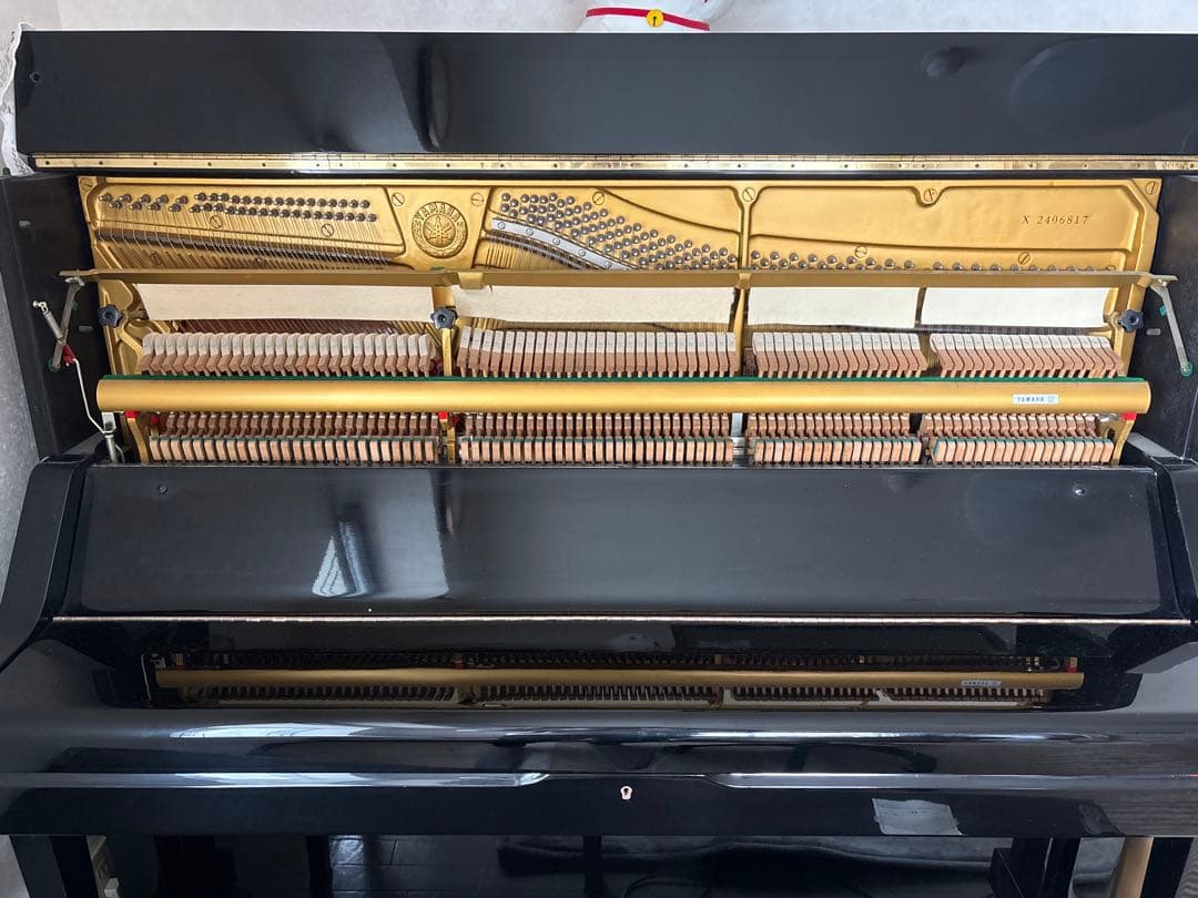 再々値下げヤマハ アップライト ピアノ UX X支柱 消音ペダル付き