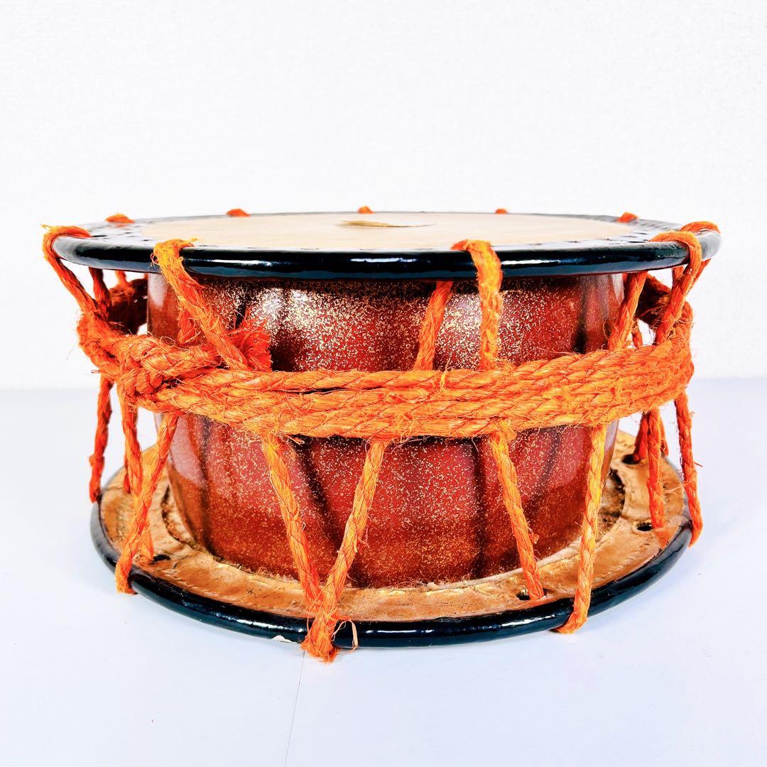太鼓　締太鼓　和楽器　バチ　ケース　和太鼓　3点セット