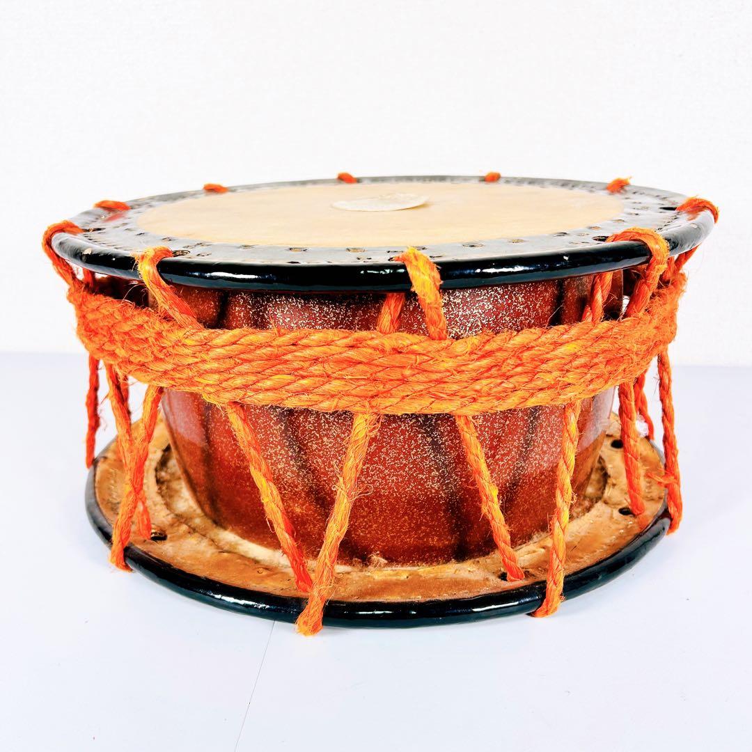 太鼓　締太鼓　和楽器　バチ　ケース　和太鼓　3点セット