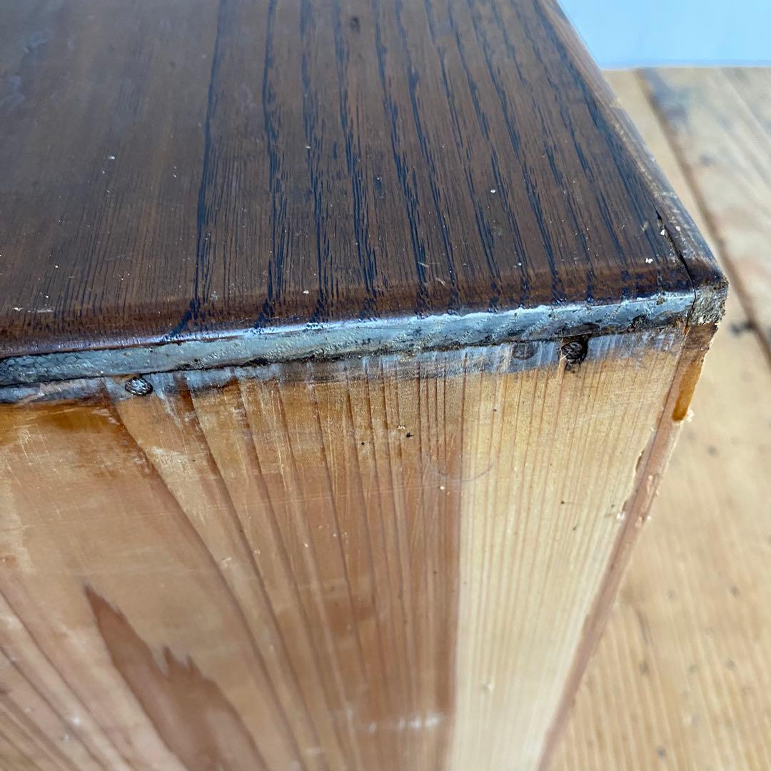 アンティーク オープンラック 棚 キッチン収納 無垢材 z913