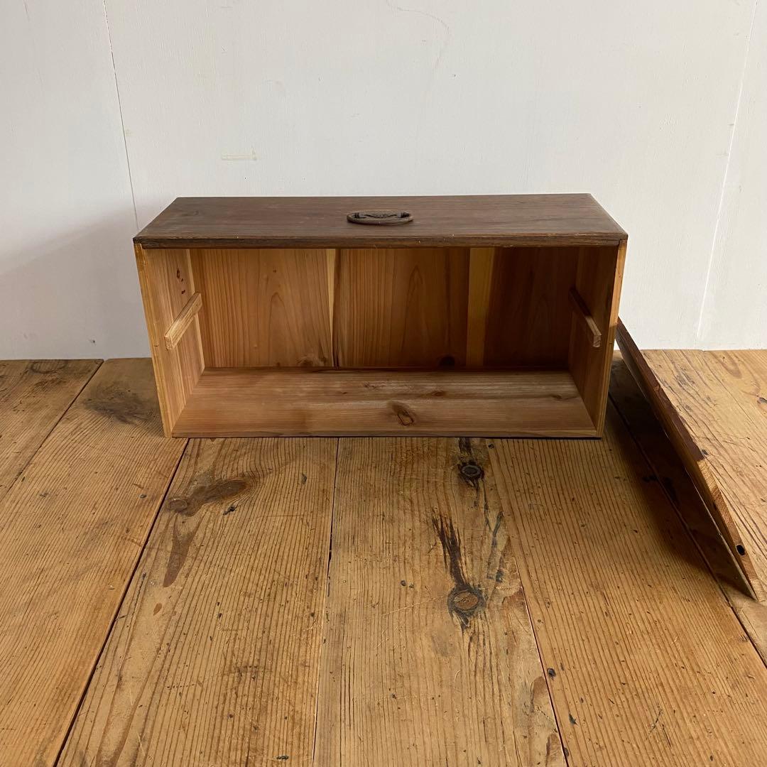 アンティーク オープンラック 棚 キッチン収納 無垢材 z913